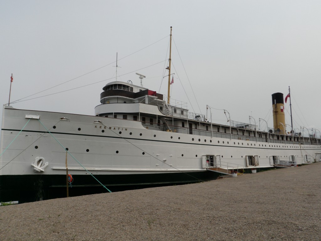 A visit to another maritime icon, the CPR lake steamer Keewatin, which cruised Lakes Superior and Huron from 1907 to 1965, and which is now berthed and being restored in Port McNicoll.